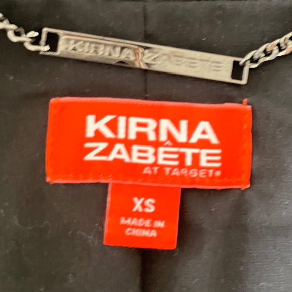 Kirna Zabête for Target Black Leather Motorcycle Jacket XS NWT - Picture 7 of 11
